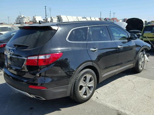 KM8SM4HF9GU147624 - 2016 HYUNDAI SANTA FE S BLACK photo 4