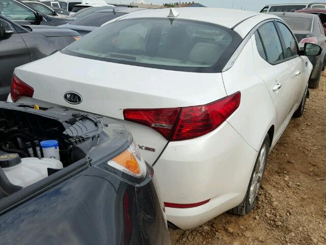 5XXGN4A7XCG028054 - 2012 KIA OPTIMA EX WHITE photo 3