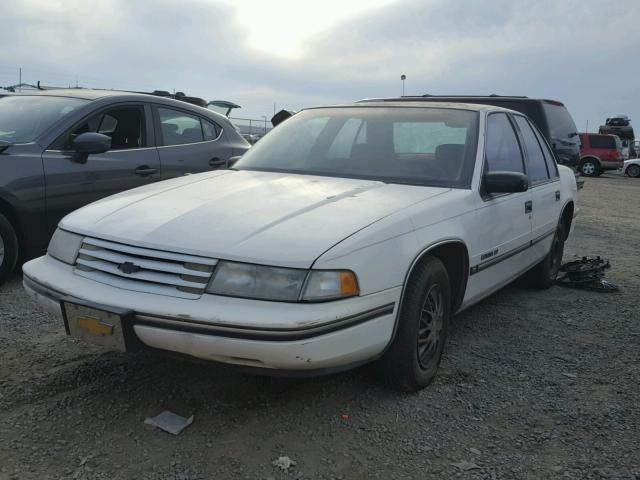 2G1WL54T1M1118273 - 1991 CHEVROLET LUMINA WHITE photo 2