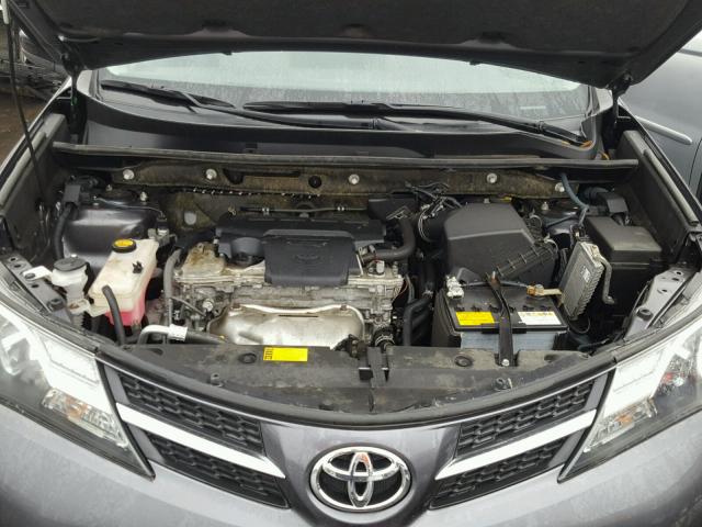 JTMBFREV1DD034060 - 2013 TOYOTA RAV4 LE CHARCOAL photo 7