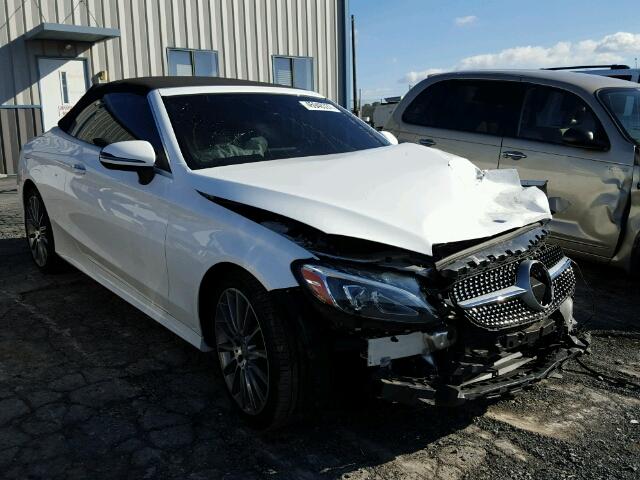 WDDWK4KB6HF416207 - 2017 MERCEDES-BENZ C 300 4MAT WHITE photo 1