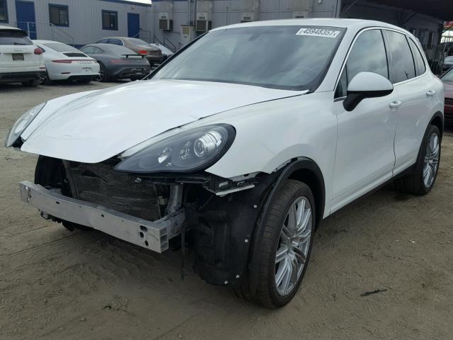 WP1AB2A24ELA55632 - 2014 PORSCHE CAYENNE WHITE photo 2