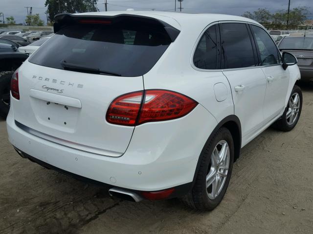 WP1AB2A24ELA55632 - 2014 PORSCHE CAYENNE WHITE photo 4