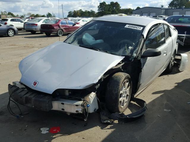1G8AN12F53Z185654 - 2003 SATURN ION LEVEL SILVER photo 2