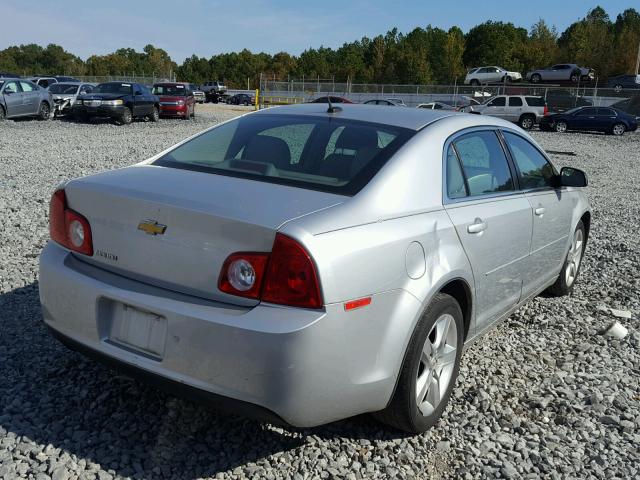 1G1ZB5E14BF276822 - 2011 CHEVROLET MALIBU LS SILVER photo 4