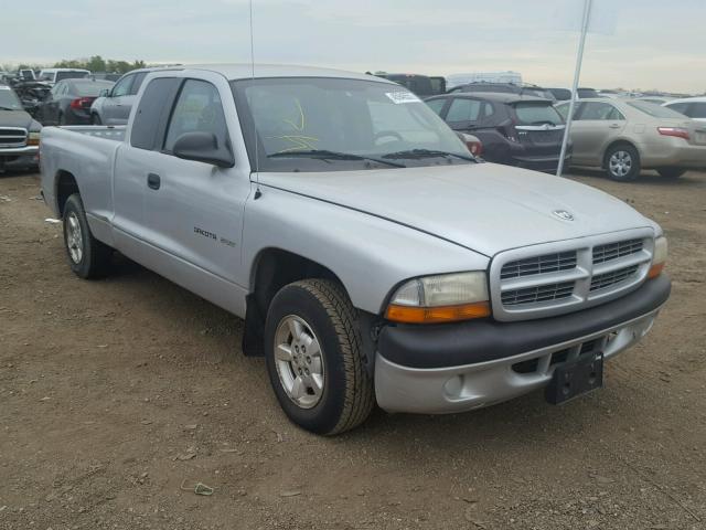 1B7GL32X92S527639 - 2002 DODGE DAKOTA SPO SILVER photo 1