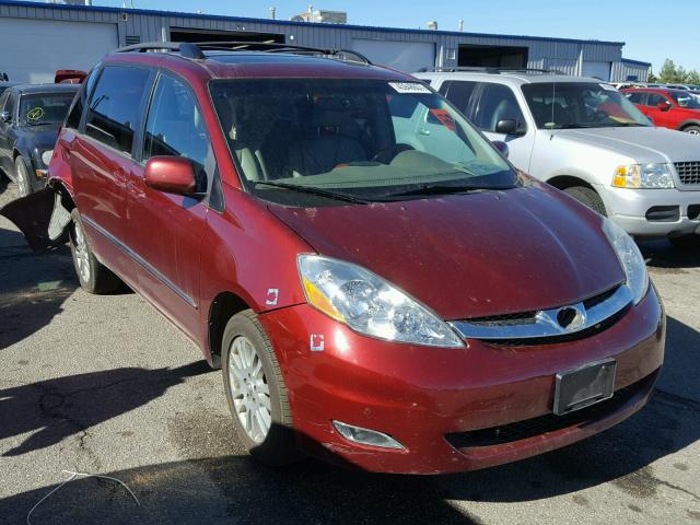 5TDDK4CC2AS033881 - 2010 TOYOTA SIENNA XLE RED photo 1