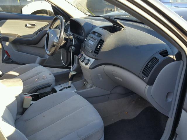 KMHDU46D67U092673 - 2007 HYUNDAI ELANTRA GL GRAY photo 5