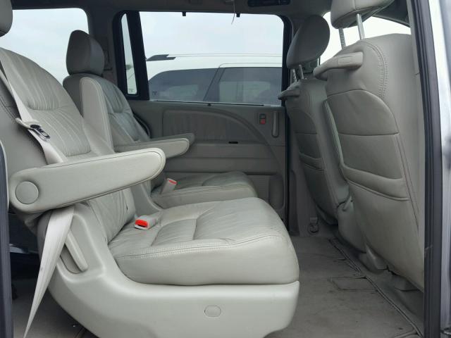 5FNRL38658B038040 - 2008 HONDA ODYSSEY EX GRAY photo 6