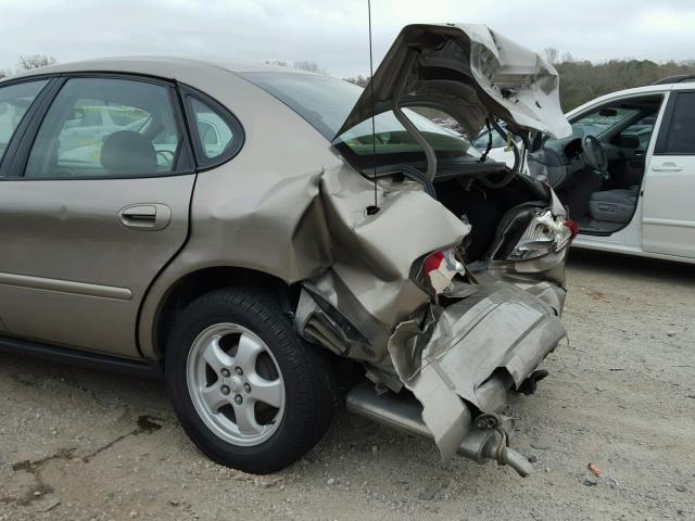 1FAFP53U37A106440 - 2007 FORD TAURUS SE BROWN photo 9