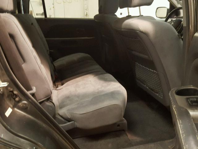 5FNYF18497B032519 - 2007 HONDA PILOT EX CHARCOAL photo 6