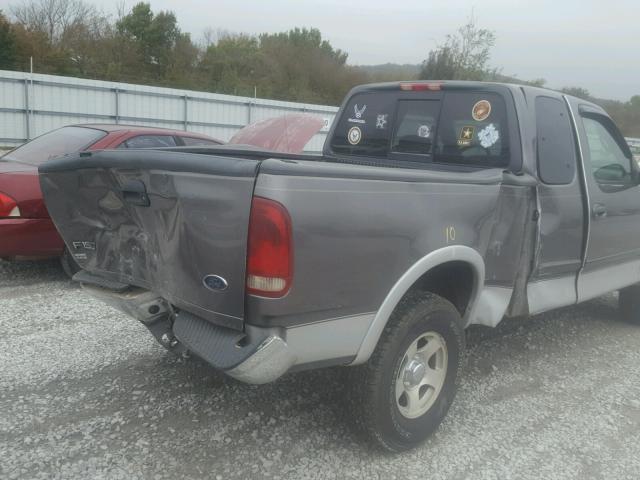 2FTRX18L42CA12378 - 2002 FORD F150 GRAY photo 9