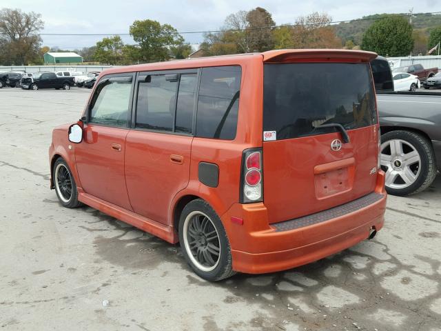 JTLKT324940162687 - 2004 TOYOTA SCION XB ORANGE photo 3