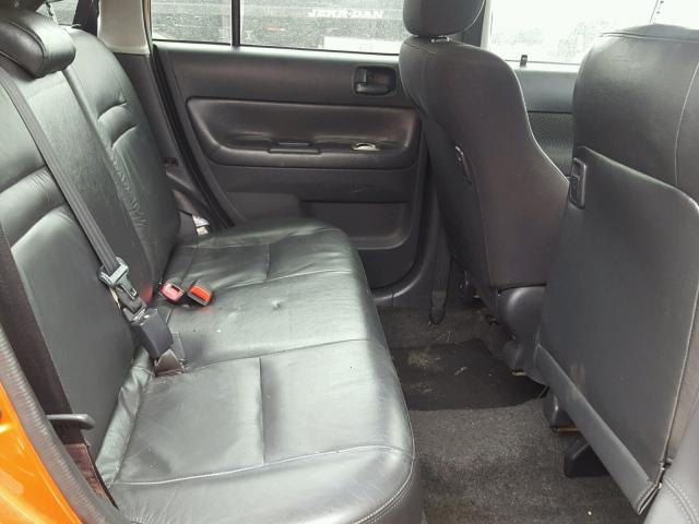 JTLKT324940162687 - 2004 TOYOTA SCION XB ORANGE photo 6