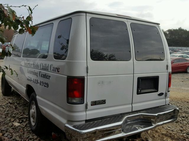 1FBSS31LXYHB58926 - 2000 FORD ECONOLINE WHITE photo 3