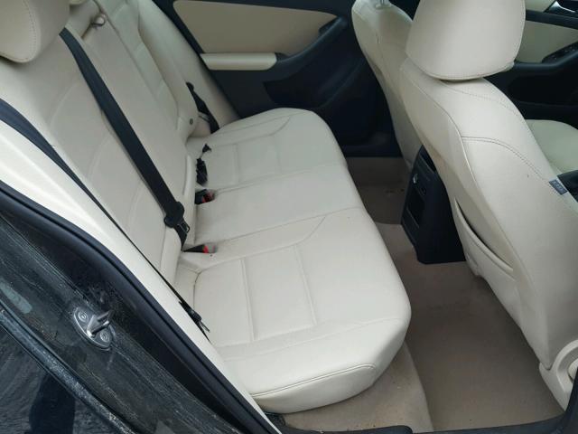 3VWDZ7AJ0BM327387 - 2011 VOLKSWAGEN JETTA SE 黑色 照片 6