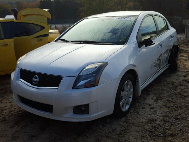 3N1AB6AP5AL724691 - 2010 NISSAN SENTRA 2.0 WHITE photo 2