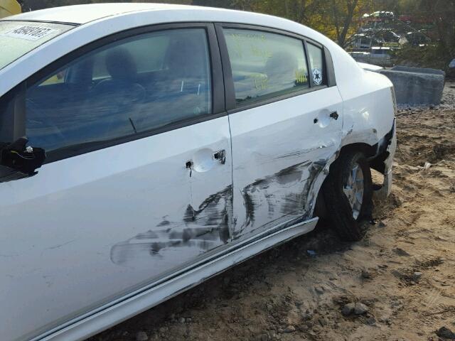 3N1AB6AP5AL724691 - 2010 NISSAN SENTRA 2.0 WHITE photo 9