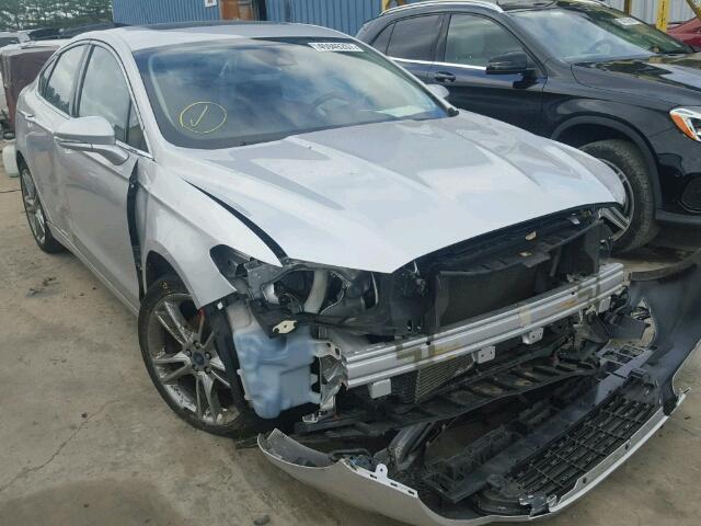 3FA6P0D98DR351779 - 2013 FORD FUSION TIT SILVER photo 1