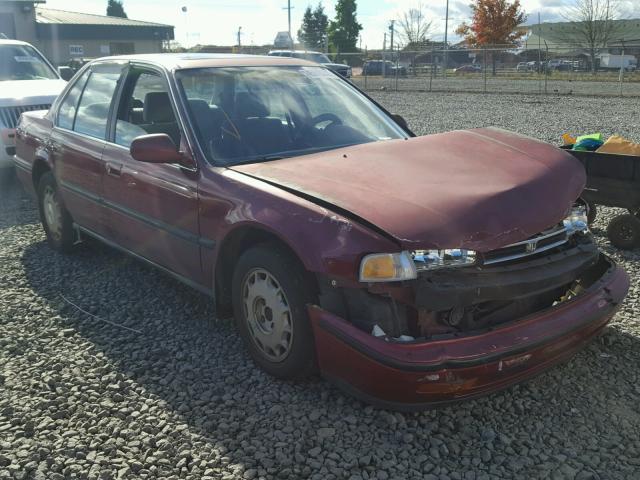 JHMCB7674NC041966 - 1992 HONDA ACCORD EX MAROON photo 1