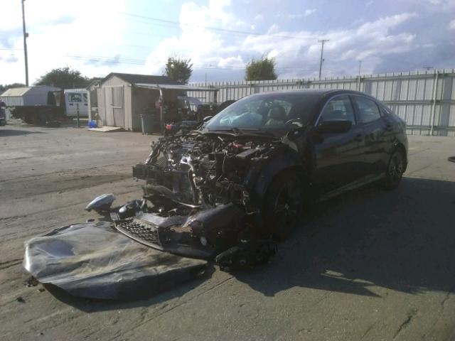 SHHFK7H74JU212979 - 2018 HONDA CIVIC EXL BLACK photo 2