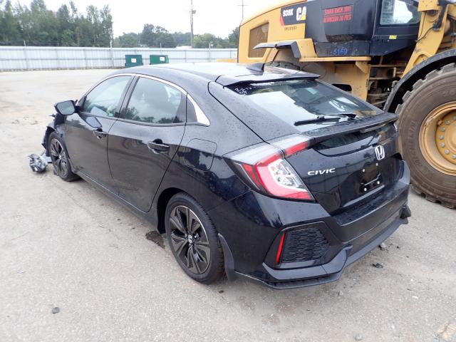 SHHFK7H74JU212979 - 2018 HONDA CIVIC EXL BLACK photo 3