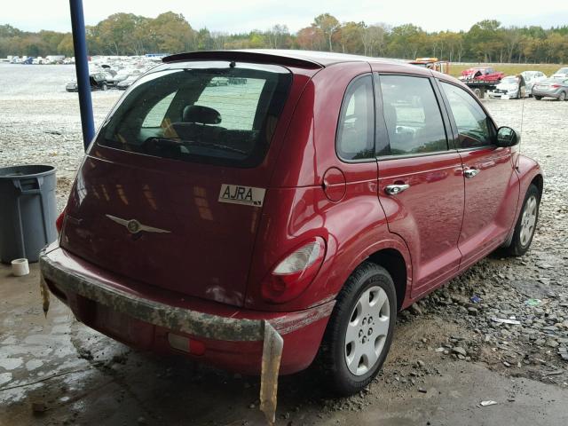 3A8FY48B58T151522 - 2008 CHRYSLER PT CRUISER RED photo 4