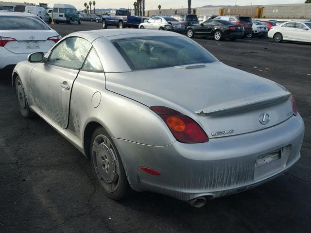 JTHFN48YX40051247 - 2004 LEXUS SC GRAY photo 3