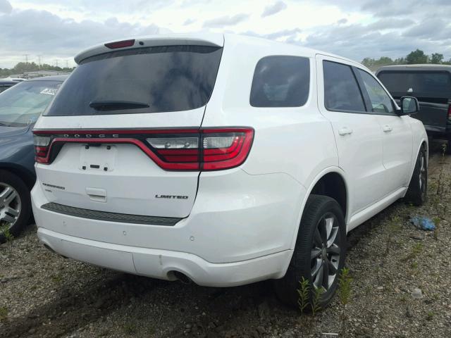 1C4RDJDG5FC723231 - 2015 DODGE DURANGO LI WHITE photo 4