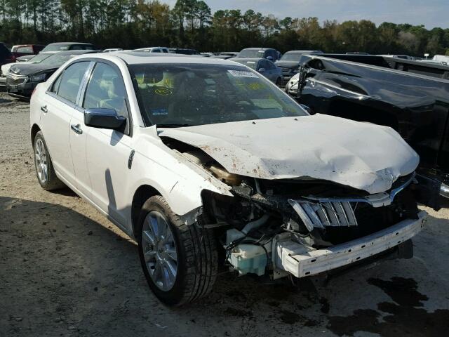 3LNHL2GC4BR756497 - 2011 LINCOLN MKZ WHITE photo 1