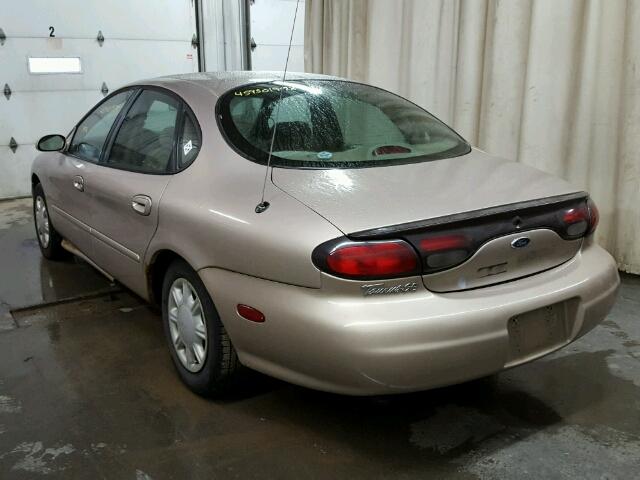 1FAFP52U7WG160045 - 1998 FORD TAURUS LX BEIGE photo 3