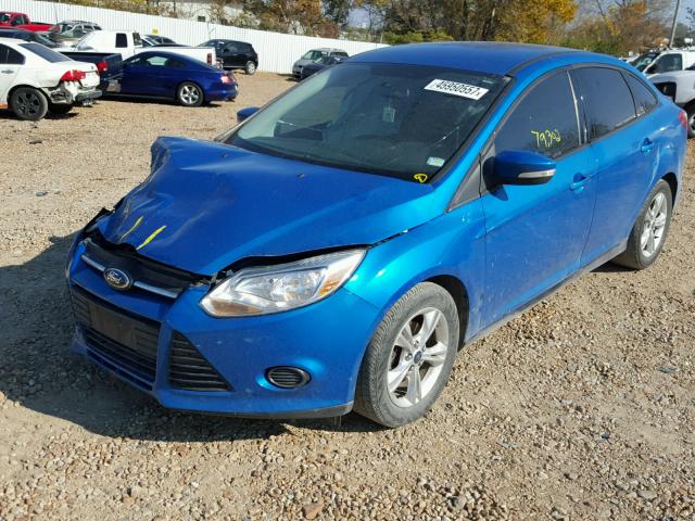 1FADP3F24EL229719 - 2014 FORD FOCUS SE BLUE photo 2