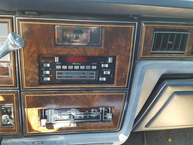 9Y82S713626 - 1979 LINCOLN TOWN CAR BLUE photo 9