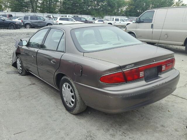 2G4WS52J951125111 - 2005 BUICK CENTURY CU BROWN photo 3