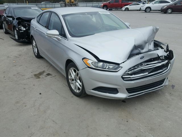 3FA6P0H79ER179742 - 2014 FORD FUSION SE SILVER photo 1