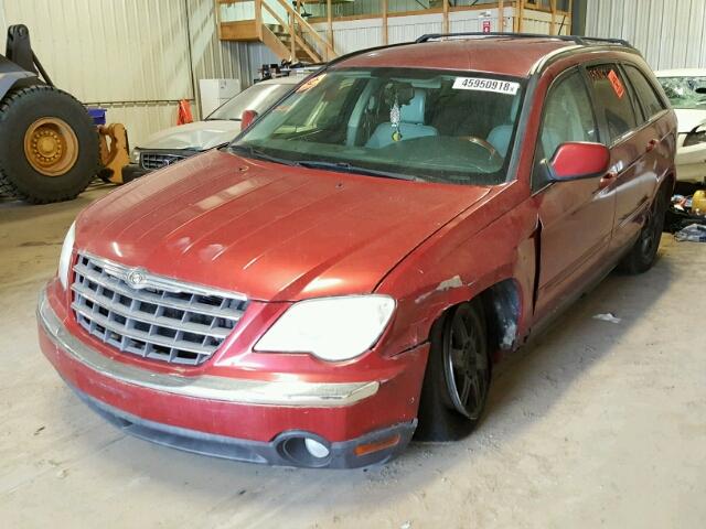 2A8GM68X87R170980 - 2007 CHRYSLER PACIFICA T RED photo 2
