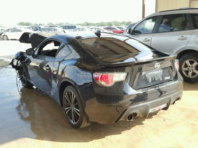 JF1ZNAA15F8704121 - 2015 TOYOTA SCION FR-S BLACK photo 3