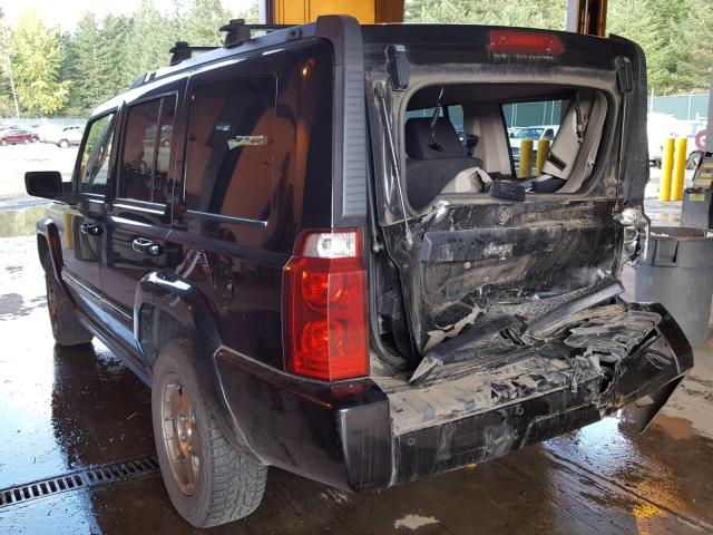 1J4RG4GK0AC130601 - 2010 JEEP COMMANDER შავი ფოტო 3