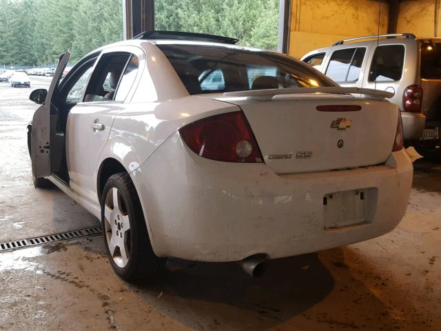 1G1AM58B067747814 - 2006 CHEVROLET COBALT SS WHITE photo 3