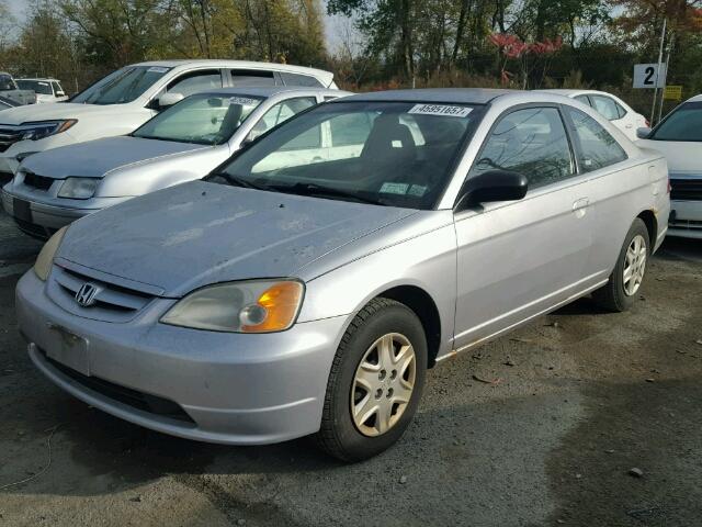 1HGEM22503L023961 - 2003 HONDA CIVIC SILVER photo 2