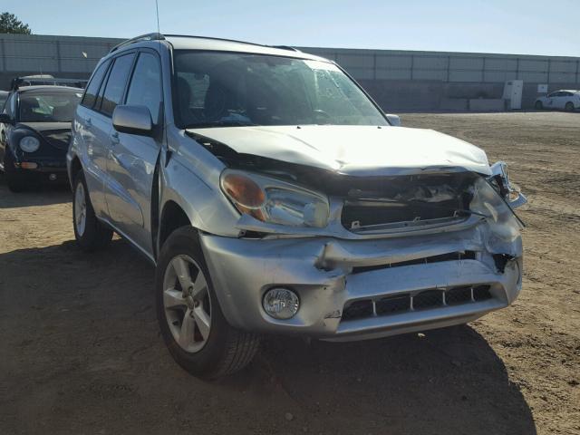 JTEGD20V240010606 - 2004 TOYOTA RAV4 SILVER photo 1