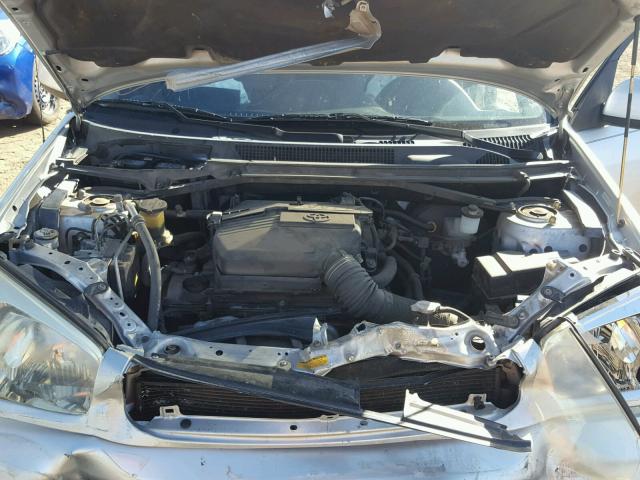 JTEGD20V240010606 - 2004 TOYOTA RAV4 SILVER photo 7