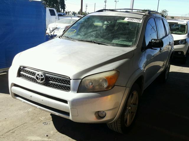 JTMBD32V366018134 - 2006 TOYOTA RAV4 SPORT SILVER photo 2