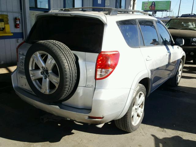 JTMBD32V366018134 - 2006 TOYOTA RAV4 SPORT SILVER photo 4