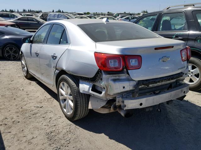 1G11H5SA5DF307529 - 2013 CHEVROLET MALIBU LTZ 银色 照片 3