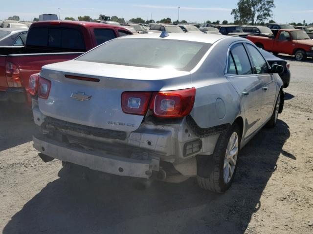 1G11H5SA5DF307529 - 2013 CHEVROLET MALIBU LTZ 银色 照片 4