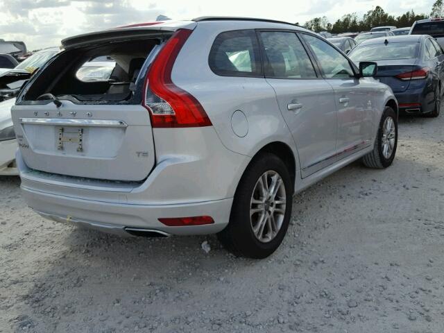 YV440MDAXF2600370 - 2015 VOLVO XC60 T5 SILVER photo 4