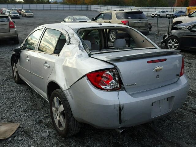 1G1AL58F887268419 - 2008 CHEVROLET COBALT LT GRAY photo 3