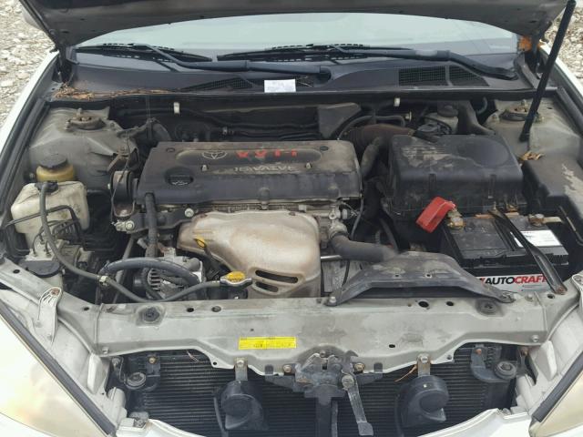 4T1BE32KX2U596672 - 2002 TOYOTA CAMRY LE SILVER photo 7