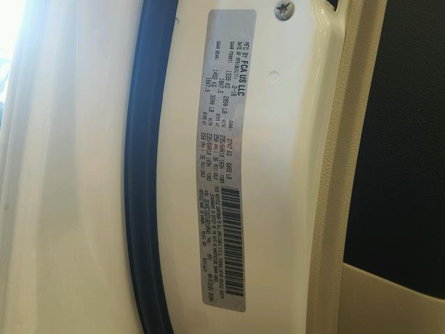 2C4RC1GG7JR210545 - 2018 CHRYSLER PACIFICA L თეთრი ფოტო 10